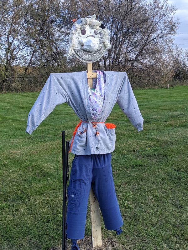 Scarecrow #6, Wanda Wild made by Bethany Adult Day Services!
